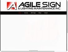 Tablet Screenshot of agilesignohio.com